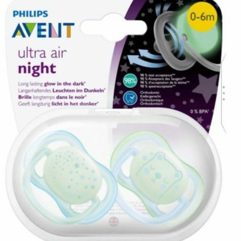 AVENT SOOTHER AIR NIGHT BOY 0 - 6 M / SCF376/11