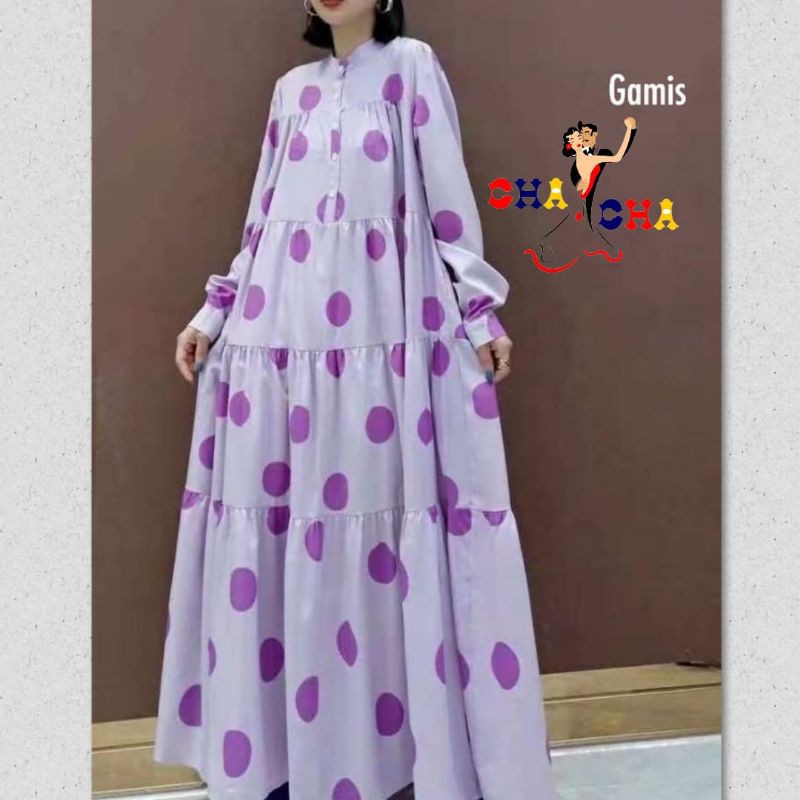 CHASHOP - 150K SALE  GAMIS IMPORT PREMIUM/ GAMIS BKK POLKA / GAMIS LILAC / GAMIS BUSUI / GAMIS MUSLI