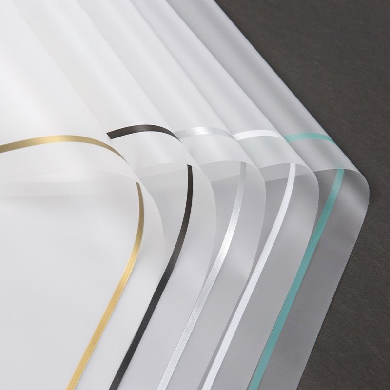 

(1 pcs) Flower Wrapping Cellophane Spesial Frame kertas buket