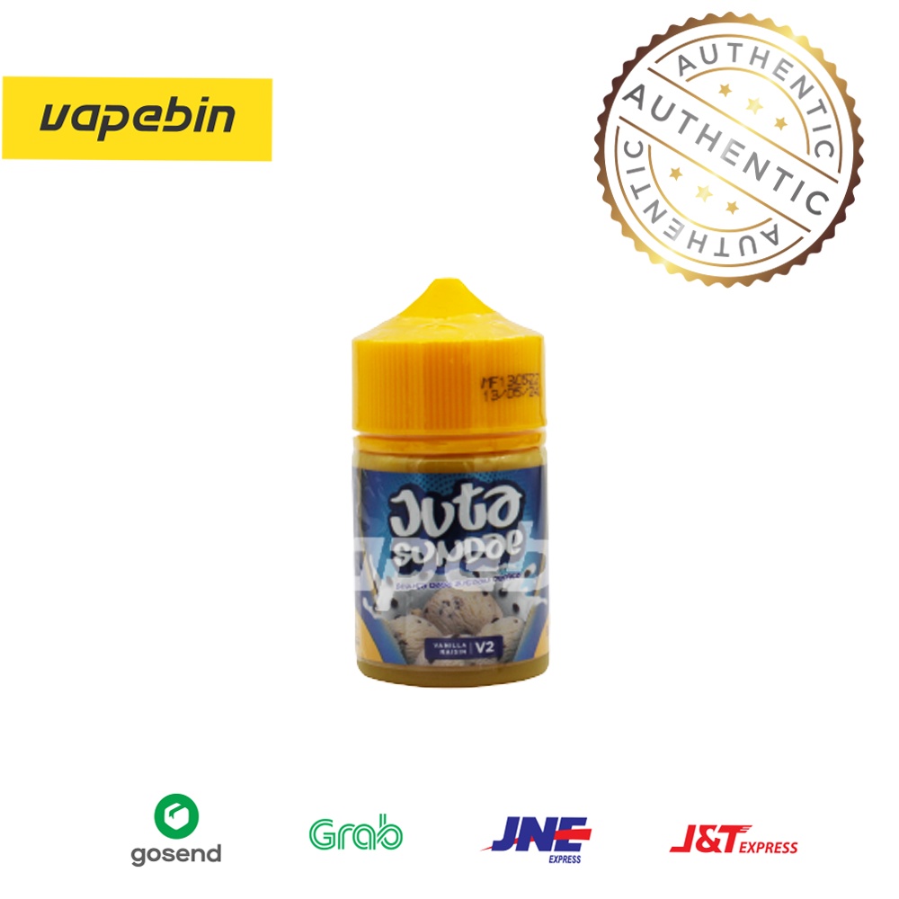 LIQUID JUTA SUNDAE V2 - JUTA SUNDAE VANILLA RAISIN - 60ML