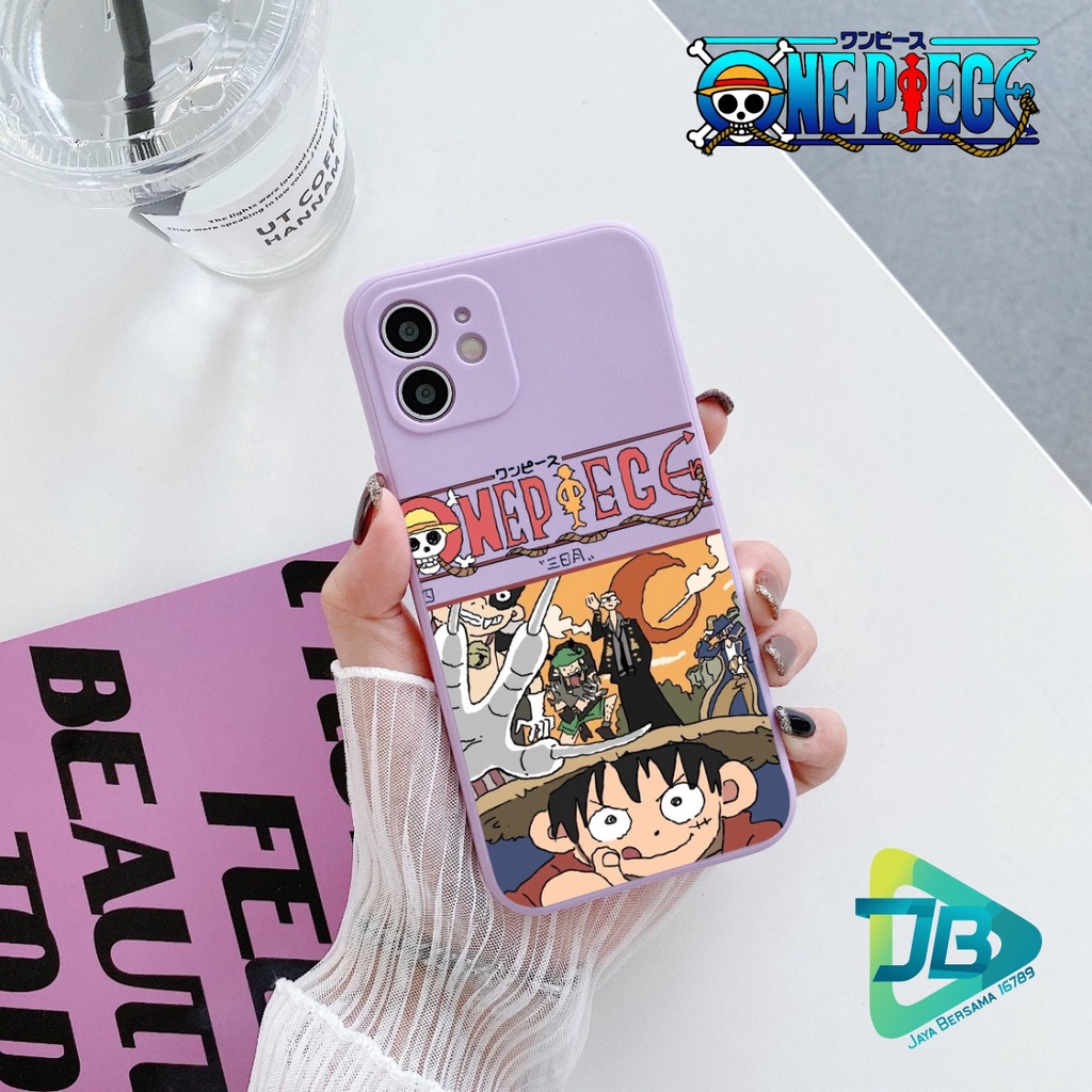 CASE CASING SOFTCASE SILIKON MACARON PELINDUNG KAMERA ONE PIECE OPPO VIVO SAMSUNG XIAOMI REALME IPHONE ALL TYPE JB5326