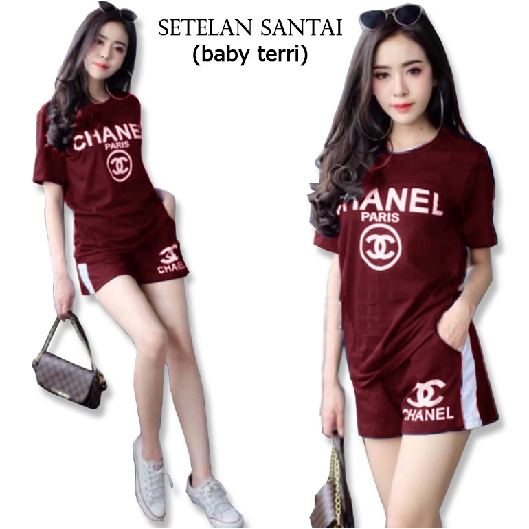 Setelan Santai Olahraga - Central Grosir Fashion (CGF) - Ukuran XL-3XL - Matt Baby Terri