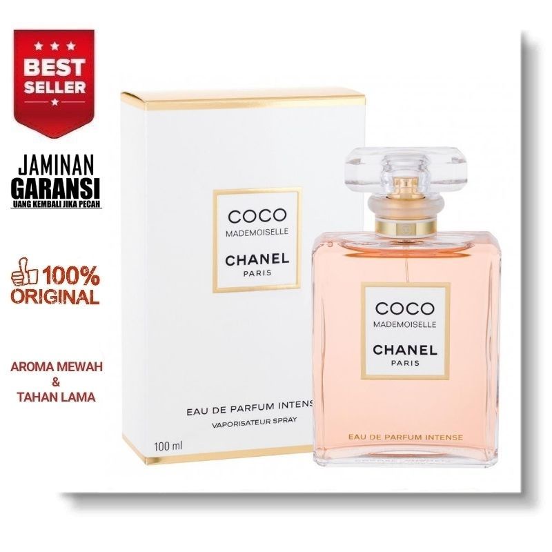 Parfum Chanel Coco mademmoislle Parfum Coco Mademoiselle Chanel Parfum Wanita tahan lama 30ml