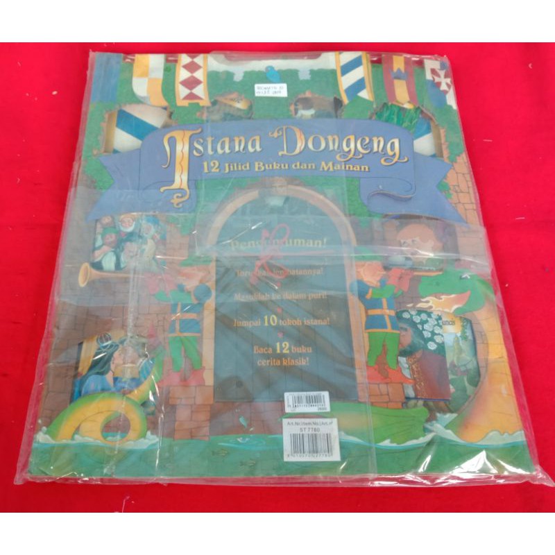 Second isi 10 Istana Dongeng 12 jilid Buku dan Mainan