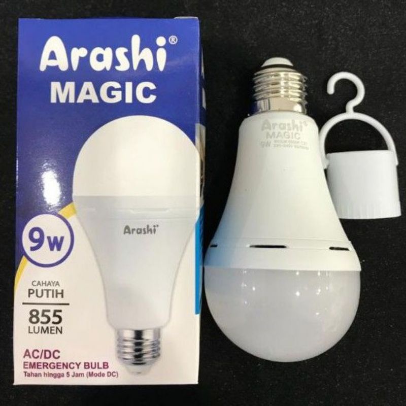 lampu emergency arashi 9 wat