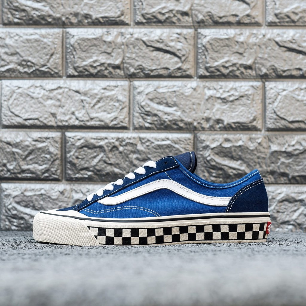 [BNIB] BEST SELLLER !!! TERMURAH  VANS STYLE 36 DECON SF CHECK TRUE BLUE-5