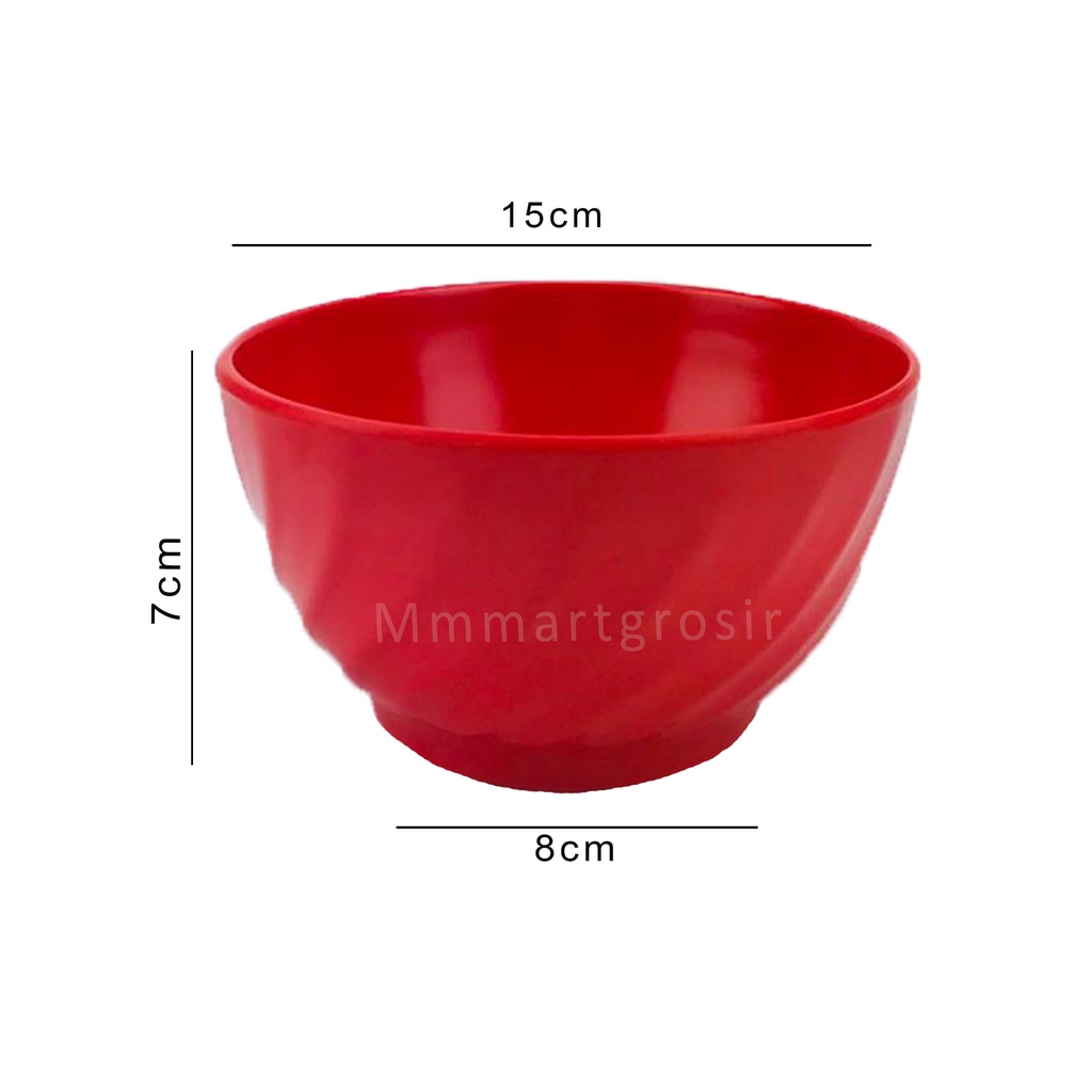 Mangkok Unica M9060 / Mangkok Serbaguna / Mangkok Melamine / Uk.15x15cm