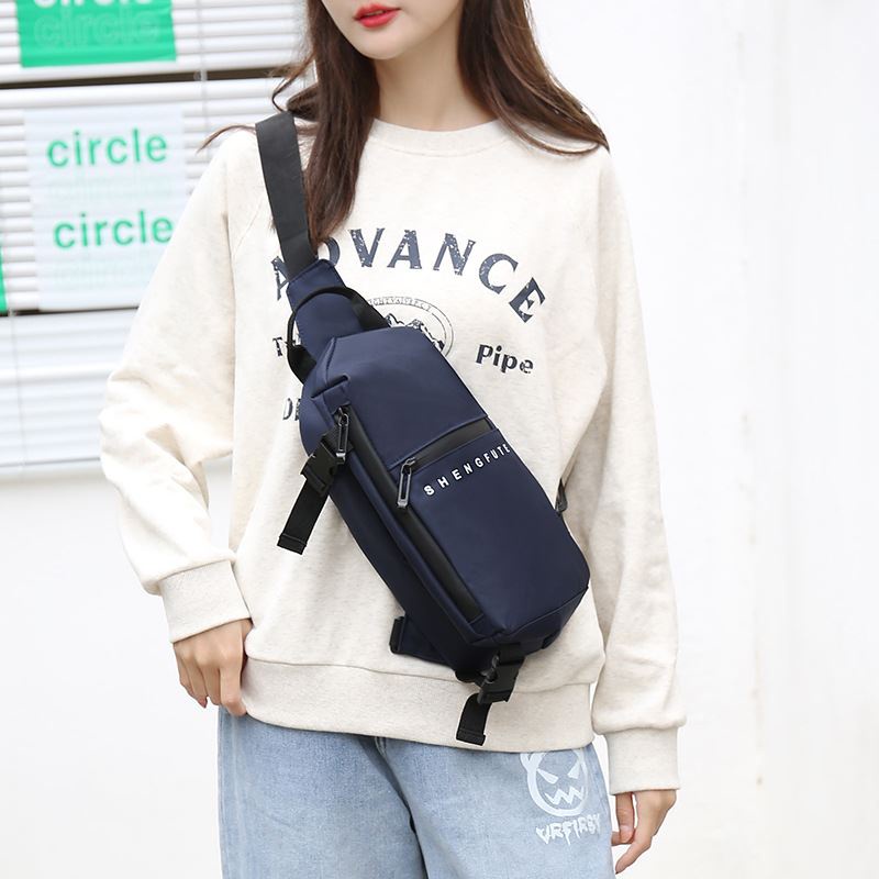 BJ20321 - BLACK/BLUE/GRAY/GREEN - TAS PRIA WANITA UNISEX SLINGBAG WAISTBAG SLEMPANG COUPLE FASHION IMPORT MODIS ELEGAN TERMURAH TERLARIS TERBARU BAGSTORE JAKARTA TAS BATAM JT0321