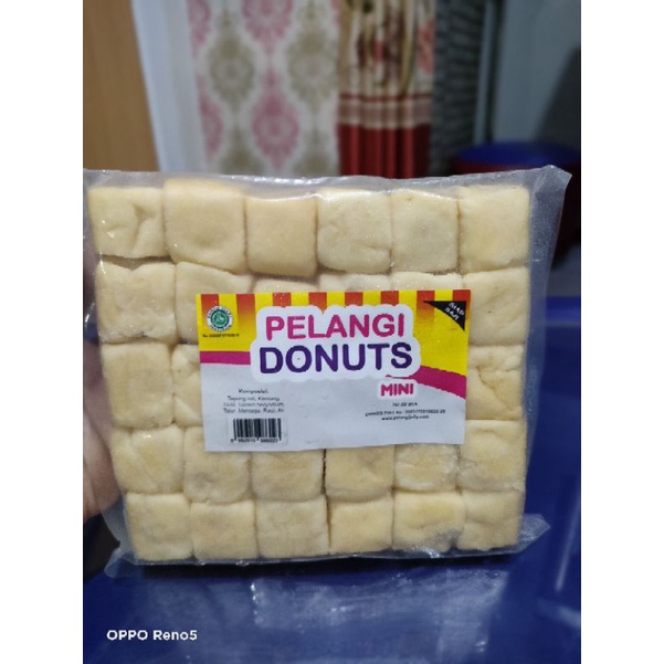 

Donuts Pelangi Mini Rasa kentang isi 30 - 300 gram