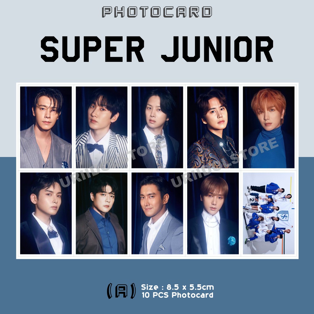 SUPER JUNIOR PHOTOCARD - Photocard SUPER JUNIOR - Photocard Suju - SUPERJUNIOR  - SUJU