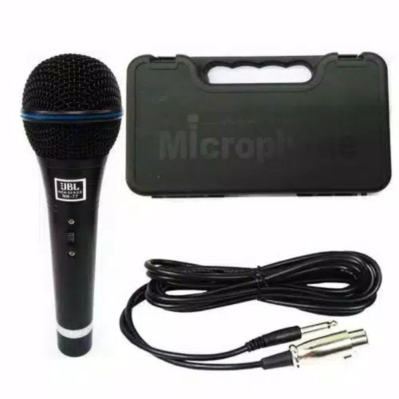 Mic JBL NK77 Koper / Microphone Murah JBL NK-77  / Mic Karaoke Kabel JBL NK 77 / Mic JBL KABEL NK77