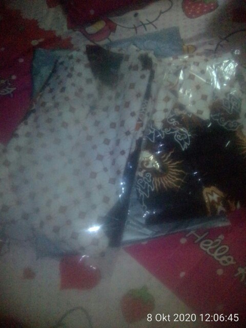 Batik Couple Anak Keluarga Wayang