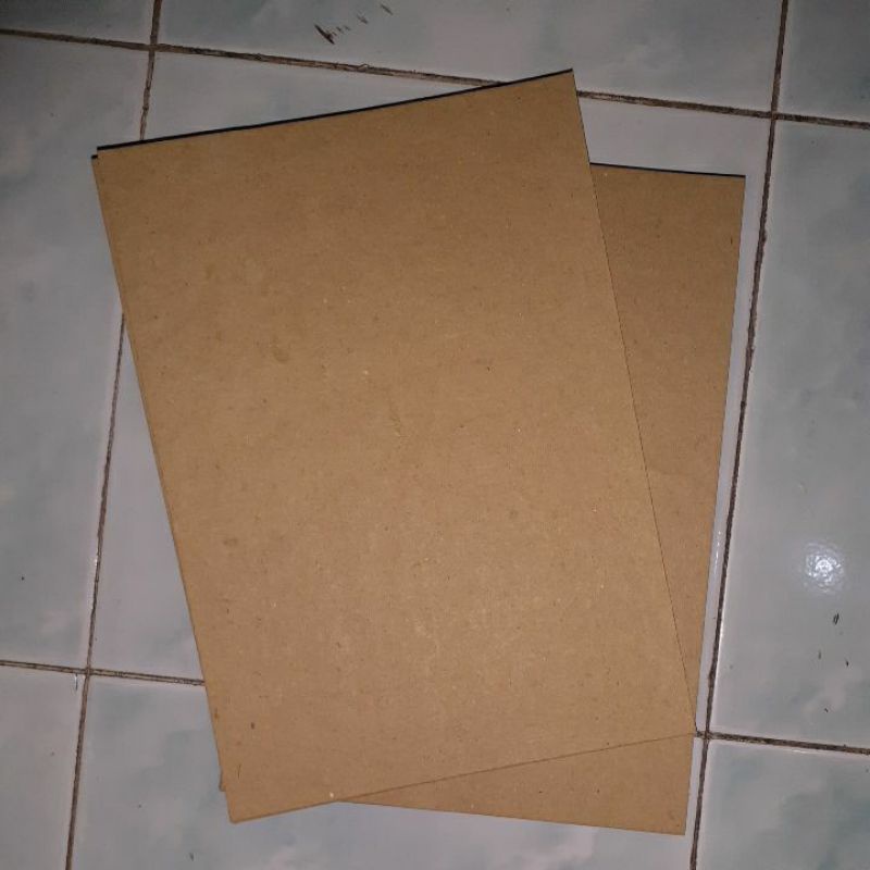 [A4] Yellow Board / Karton Board Tebal Packing Photocard Postcard