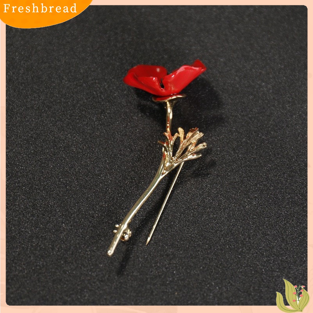 [ TERLARIS]Flower Shaped Brooch Pin Vintage Women Men Collar Accessory Breastpin Jewelry