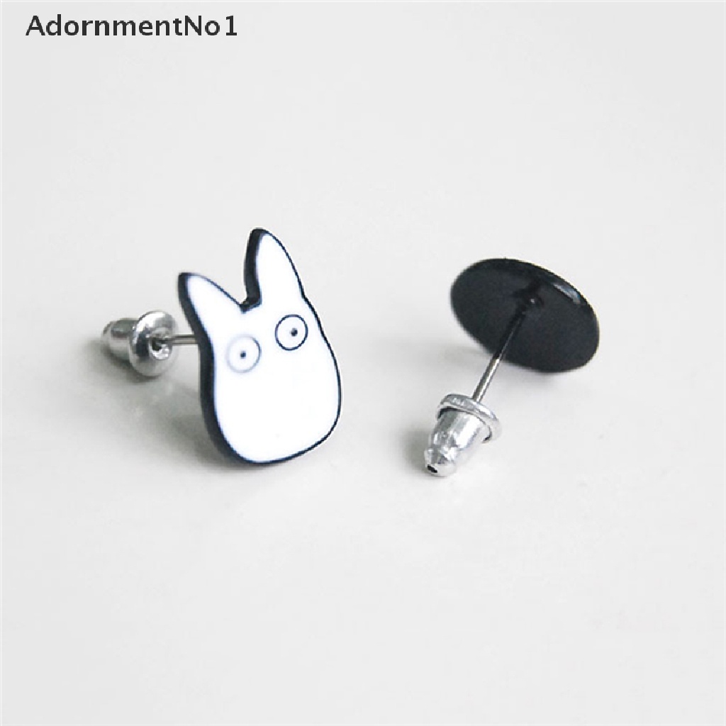 (AdornmentNo1) 1 Pasang Anting Tusuk Bentuk Kartun Totoro Untuk Wanita