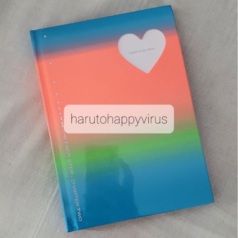 ALBUM TREASURE CHAPTER 2 SEALED WHITE VERSION / ALBUM TREASURE SEALED CH2 WHITE VER / READY ALBUM TR