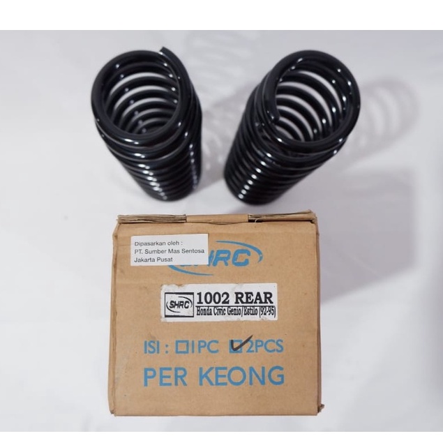 per keong coil spiring shock civic genio estilo 1992 1993 1994 1995