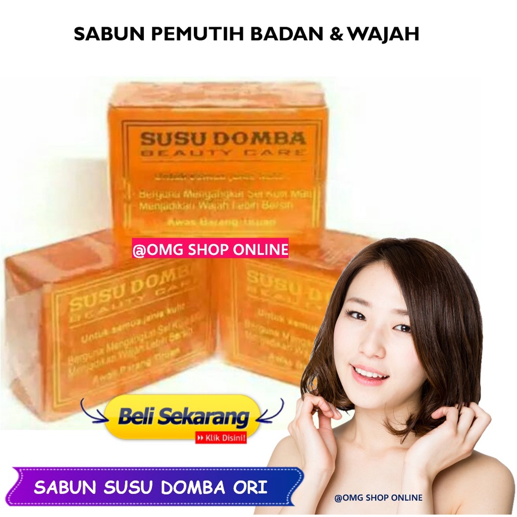 COD Termurah - Sabun Susu Domba Original BPOM Asli CDA Beauty Care SATUAN / Sabun Pemutih Badan dan Sabun Muka Pria Wanita / Sabun Muka Glowing dan Putih Sabun Mandi Batangan / Sabun Wajah Glowing Permanen Cuci Muka Sabun Pemutih Kulit Ketiak Selangkangan