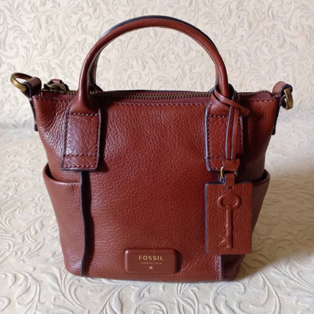Fossil emerson mini brown