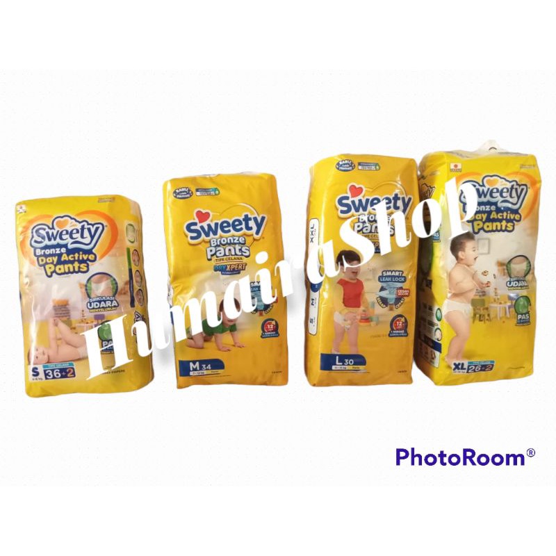sweety bronze pants teruji klinis s/m/l/xl tipe perekat nbs 44