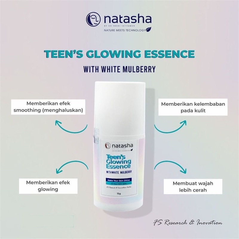 NATASHA SKIN CARE SERUM TEEN GLOWING / PEMUTIH / PENCERAH WAJAH