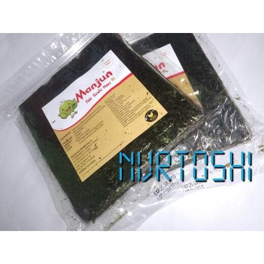 

manjun yaki sushi nori isi 50 lembar