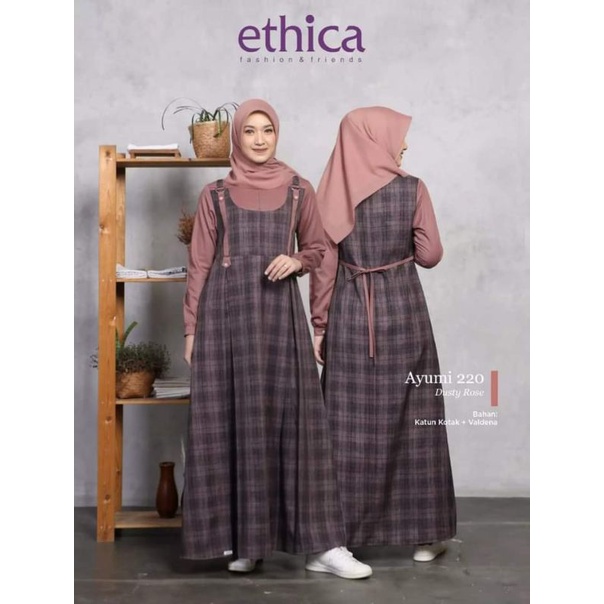 Ethica Ayumi 220 Dusty Rose~Sa'adah Collection