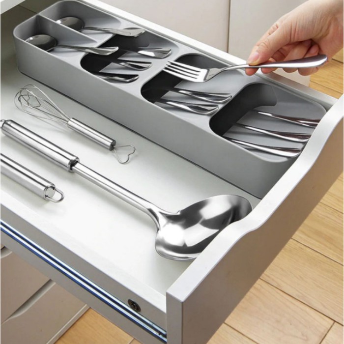 Anhichef Tempat Sendok Garpu Pisau Dapur Compact Kitchen Organiser