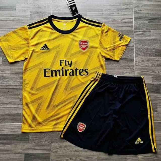 JERSEY KIDS ARSENAL AWAY 2019-2020 GRADE ORI / BAJU BOLA ANAK ARSENAL AWAY 2019-2020