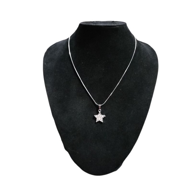 Kalung free liontin Bintang//anti karat