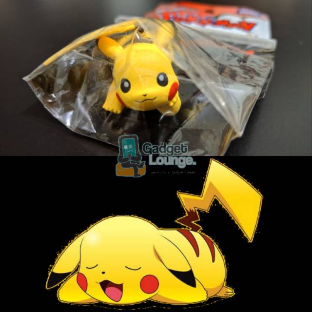 Original Takara Tomy Pokemon Moncolle Friends : Pikachu (Lay Down)