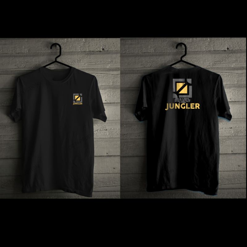 KAOS MOBILE LEGENDS ROLE JUNGLER (Bisa custom tulisan di belakang kaos)