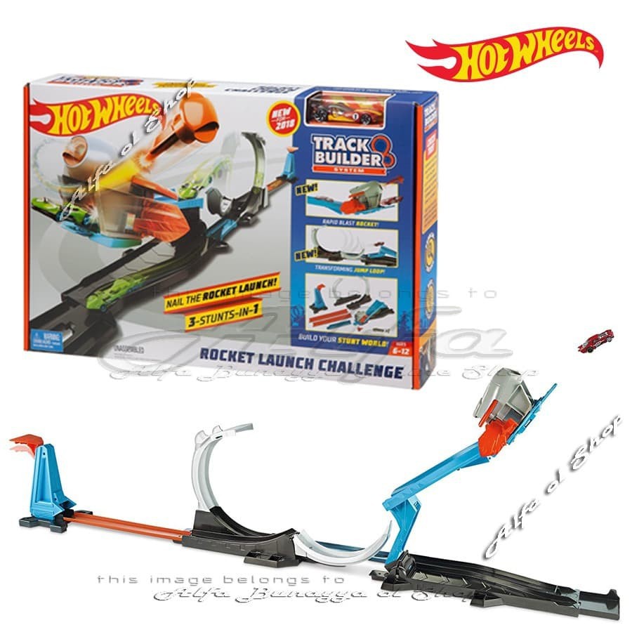 Hot Wheels Rocket Launch Challenge - Hotwheels Track Set Action