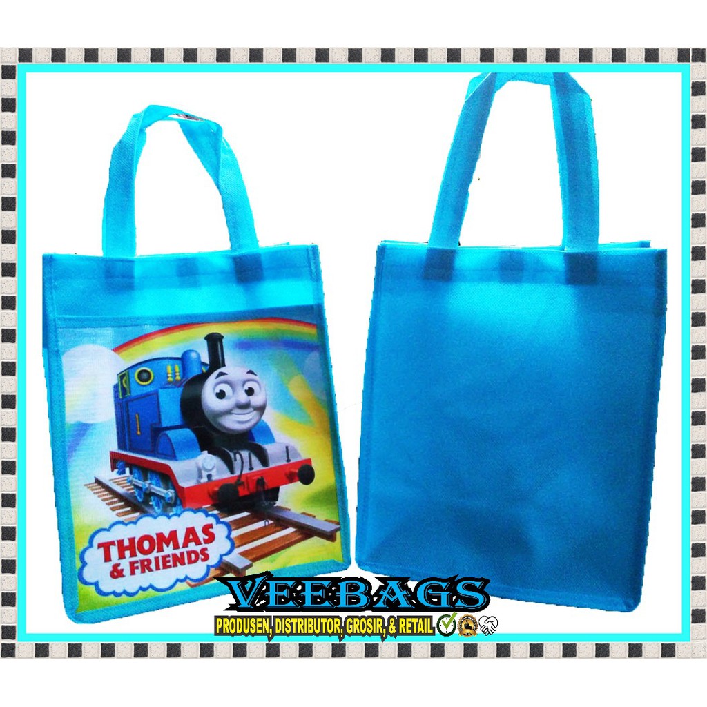 Goodie Bag Karakter Tsum Tsum, Souvenir Ulang Tahun, Tas Ulang Tahun, Perlengkapan Ulang Tahun-5