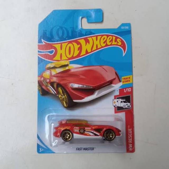 Hot Wheels Fast Master Merah Hotwheels Mainan Mobil Police Polisi HWPD