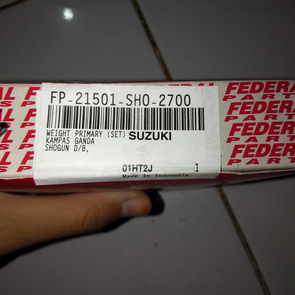 Kampas Ganda Weight Primary Set Federal Shogun FP 21501 SHO 2700