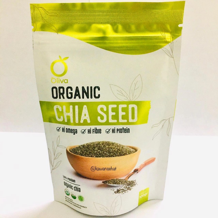 

Oliva Organic Chia Seeds Premium Quality 100gr