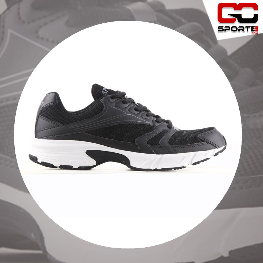 Sepatu Specs running MAKALU(BLACK/WHITE)