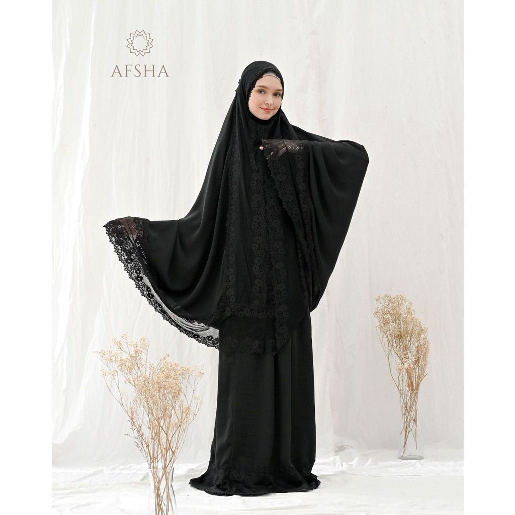 Mukena Zara Cotton Dewasa/Mukena Jumbo