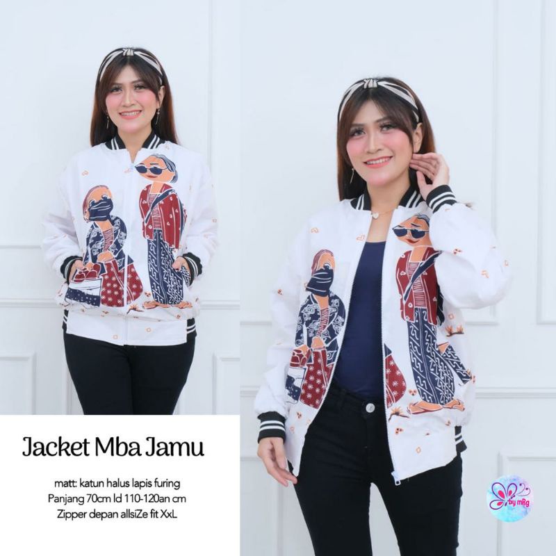jaket batik wanita jaket katun halus