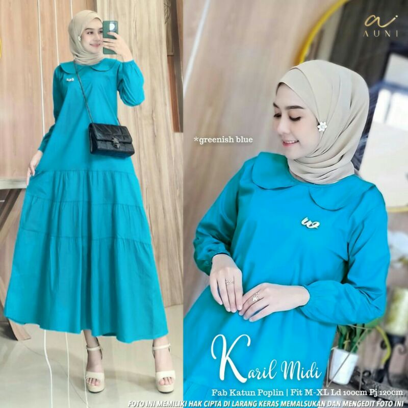 KARIL Midi Dress Ori by Auni