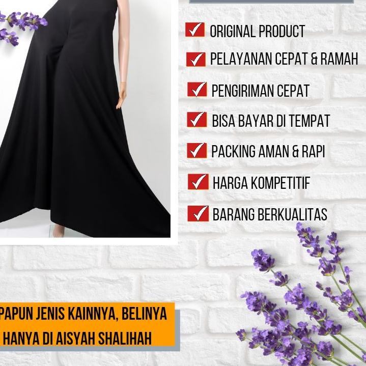 『Murah』 BAHAN JETBLACK WOLFIS/KAIN JETBLACK/KAIN ABAYA/JETBLACK LEUWITEX/JETBLACK PREMIUM/JETBLACK H