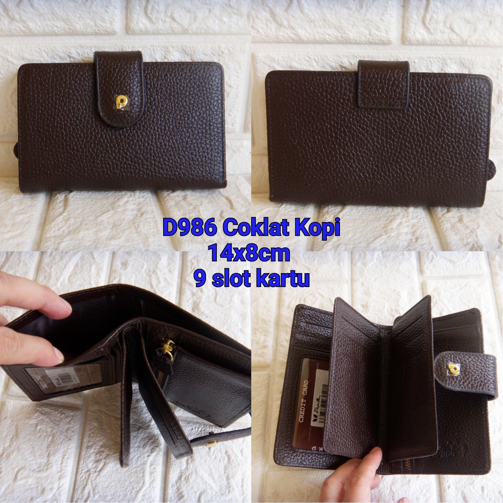 Dompet Papillon Original D986 Kopi