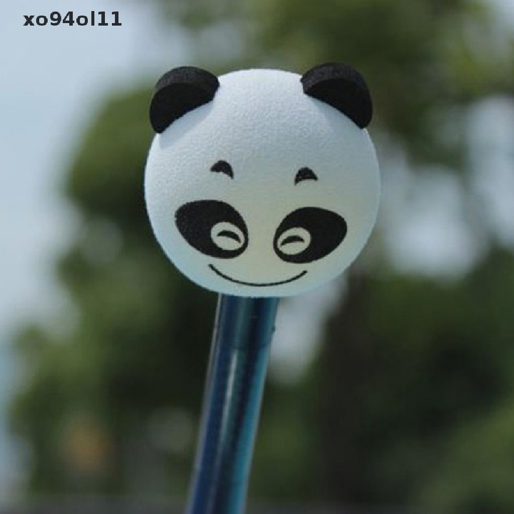 (Hot Sale) Mainan Dekorasi Ujung Antena Mobil Bentuk Panda Lucu Bahan EVA Untuk Hadiah