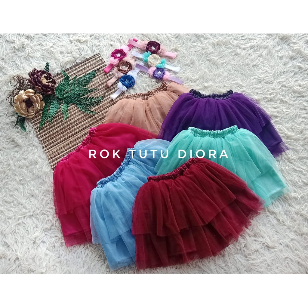 ROK TUTU ANAK DIORA WARNA PINK FANTA/ROK TUTU BAYI /ROK TUTU COUPLE