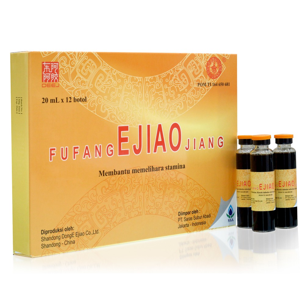 Fufang Ejiao Jiang 12 Botol 20 Ml Obat Demam Berdarah Menaikkan Trombosit Anemia Stamina Indonesia