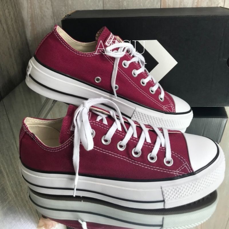 CONVERSE CTAS LIFT OX RHUBARB WHITE BLACK