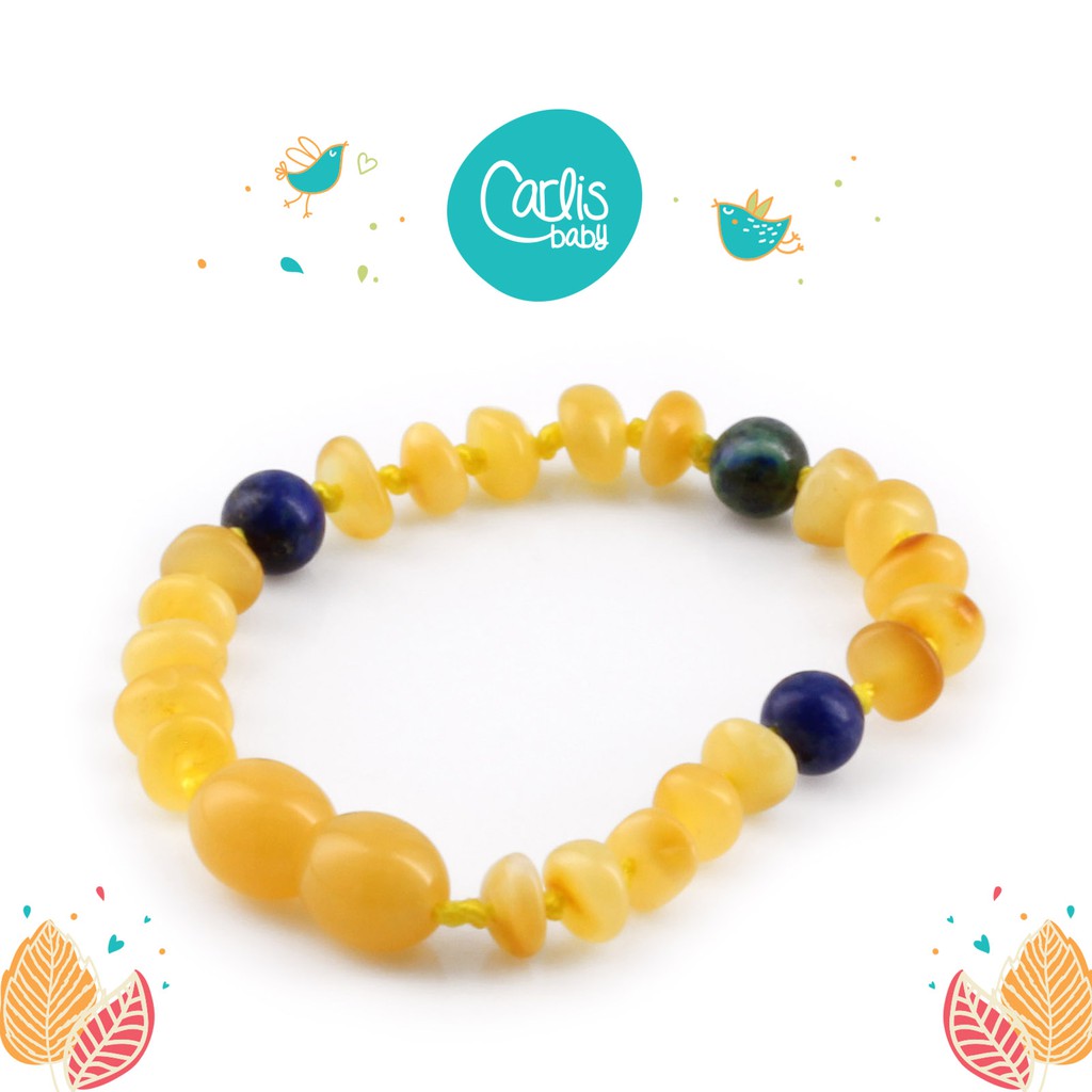 AGL44 Gelang Amber Tumbuh Gigi Bayi By Carlis Baby