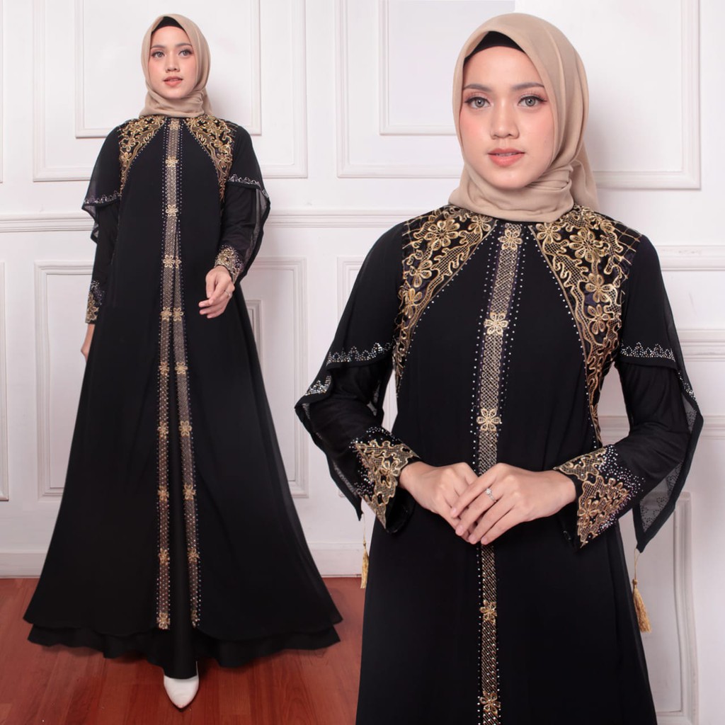 Abaya hitam turkey ori
