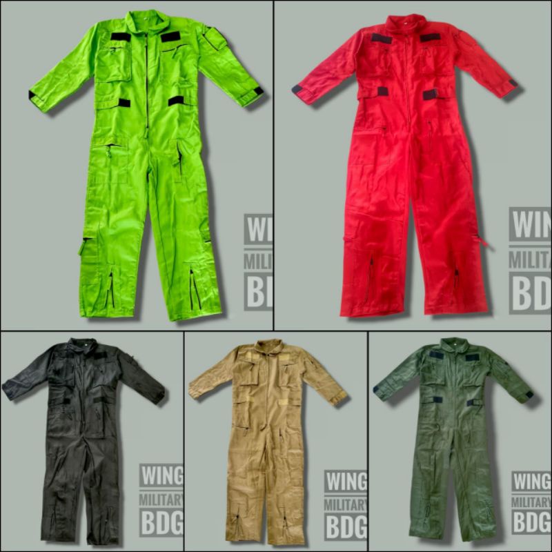 Coverall Safety Pilot / Wearpack Terbaru